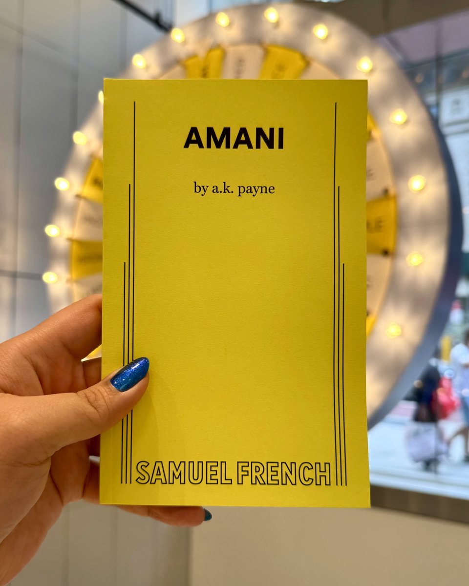 “Fantastical... filled with allusions to Black poets, jazz artists and Afrofuturism, elaborate metaphors and ghostly visitations.” – Lighting &amp; Sound America

a.k. payne’s time-jumping tale follows Amani as she comes of age, showcasing her search for an adult voice. She balances