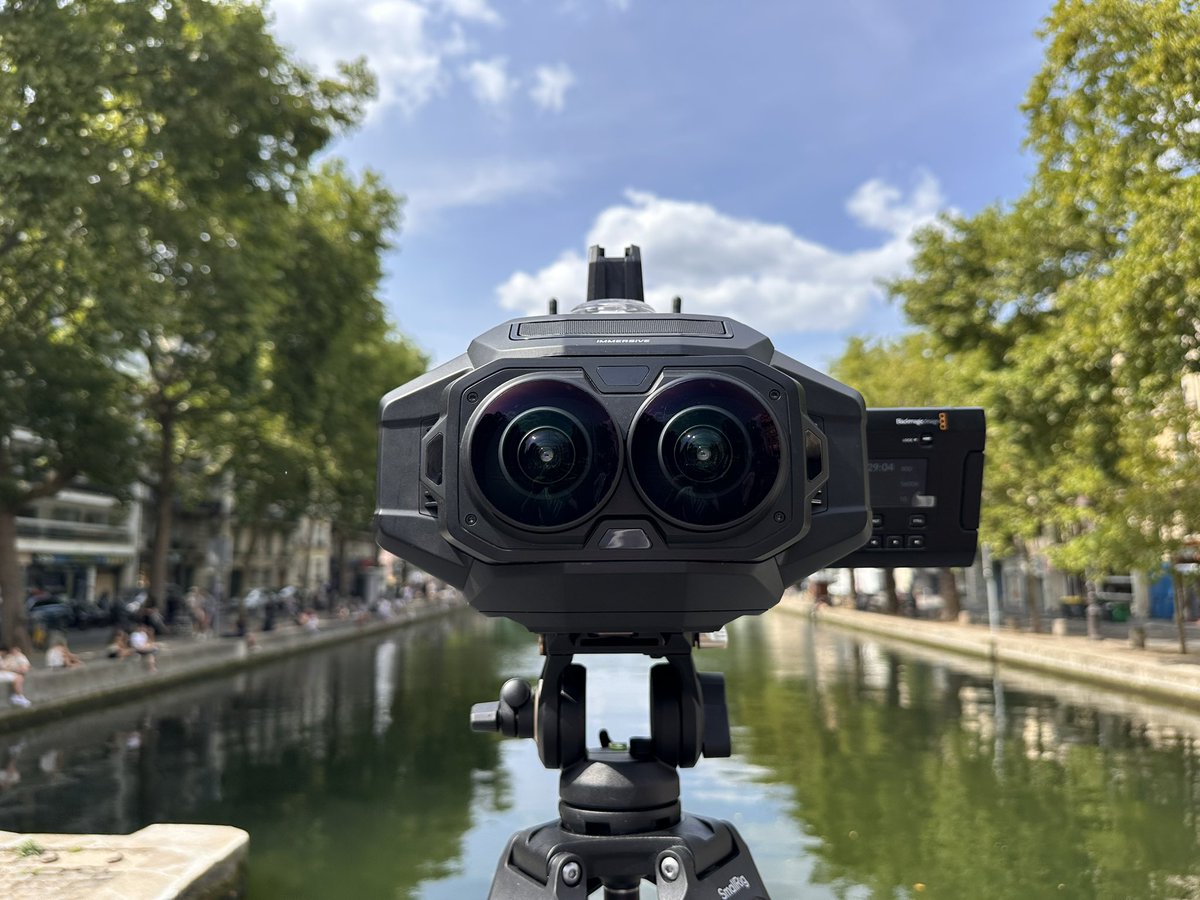 RochereuilChlo's tweet image. We’re getting our hands on the new Blackmagic URSA Cine Immersive — and first impressions are very promising!
It feels great to finally have a professional immersive camera that’s solid, reliable, and thoughtfully designed.
Can’t wait to start creating with it at @targostories