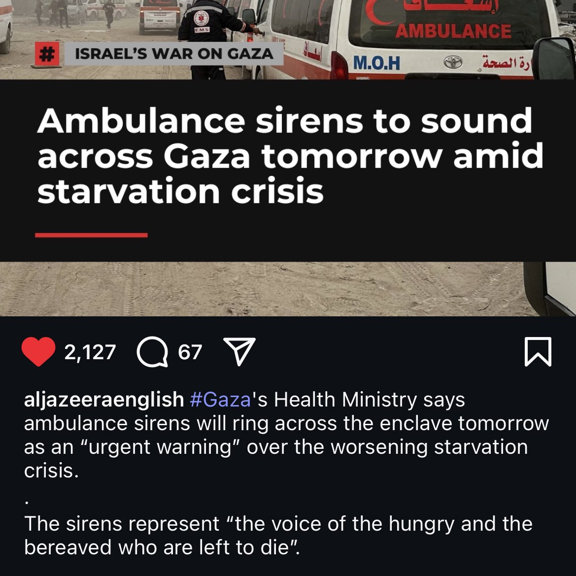 yoUsaama's tweet photo. IT IS A CHOICE TO IGNORE THE SOUND OF 2 MILLION PEOPLE STARVING. 

YOU ARE MAKING THIS CHOICE.

WE ARE AT THE POINT OF NO RETURN.

we are about to watch people drop dead in scores upon scores. https://t.co/oNy3a5QWIp
