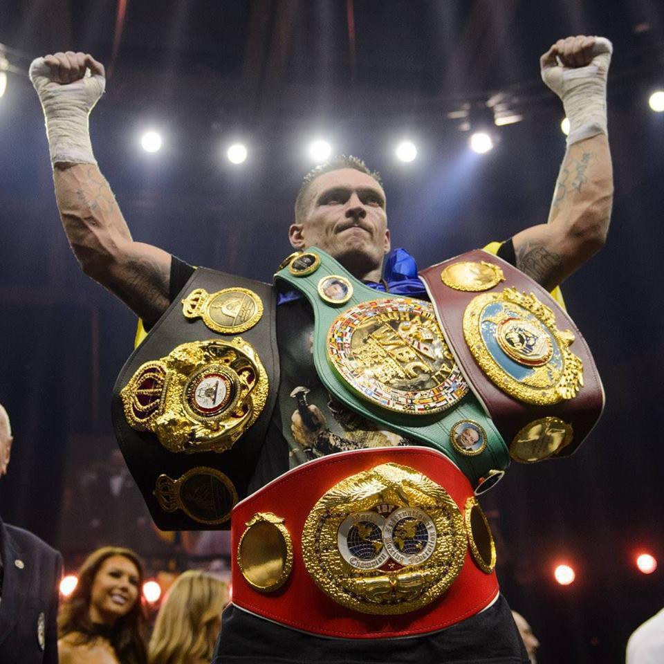 🇺🇦Oleksandr Usyk 

🥇European Championships
🥇World Championships
🥇Olympics 

👑WBO, WBC, WBA, IBF, Ring Magazine Cruiserweight Titles
🏆WBSS Tournament Winner 

👑WBO, WBA, WBC, IBF (2x), Ring Magazine Heavyweight Titles 

🥊The Best Fighter in The World