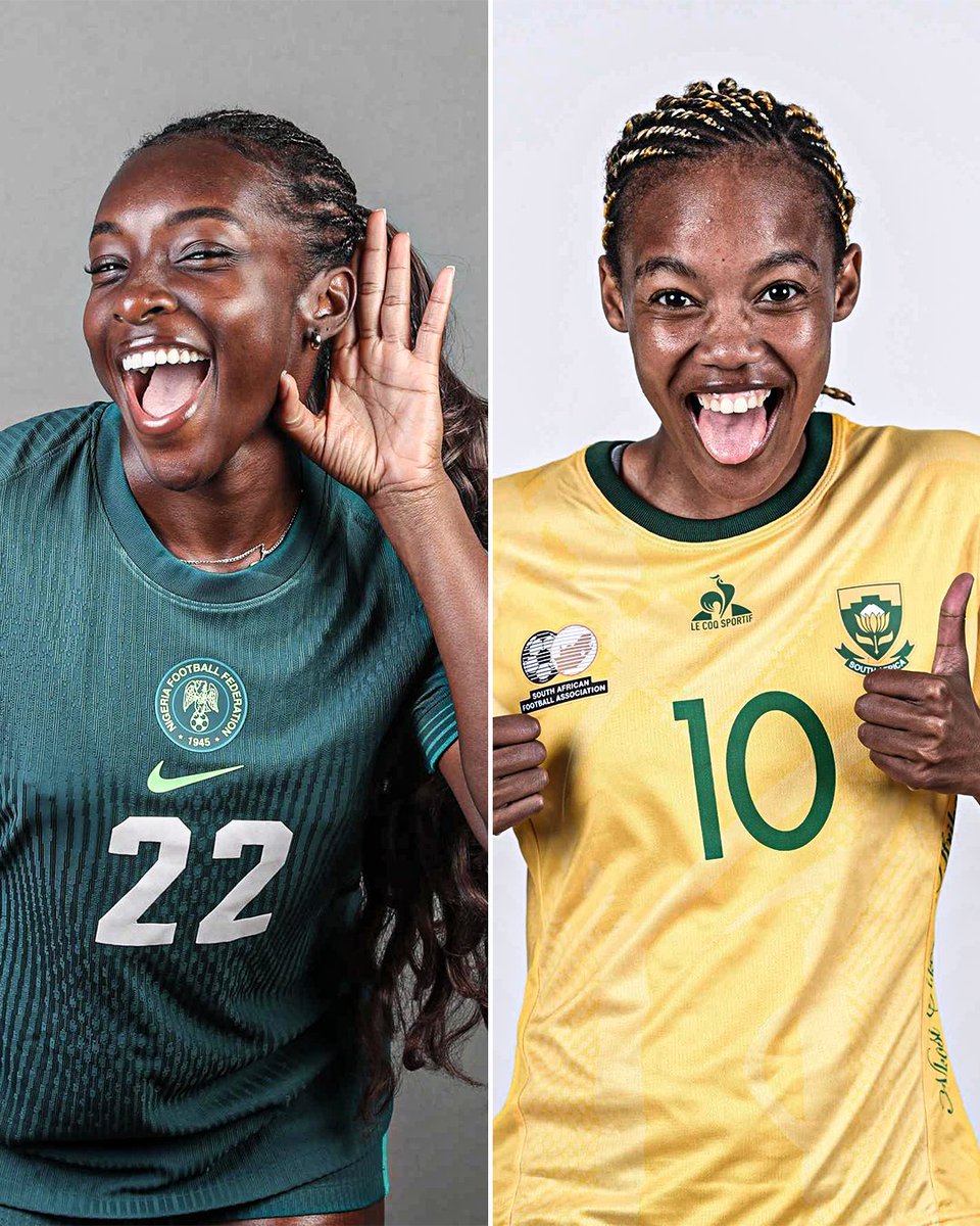 ESPNAfrica's tweet image. NIGERIA WILL PLAY SOUTH AFRICA FOR A PLACE IN THE WAFCON FINAL 🍿