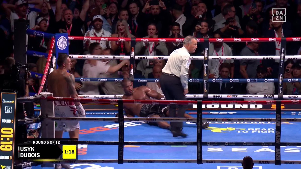 You have to give it to Usyk though. He’s now run through Britain’s top heavyweights: Joshua, Fury, and Dubois and not just once, but twice each. A masterclass in discipline, power, and timing.