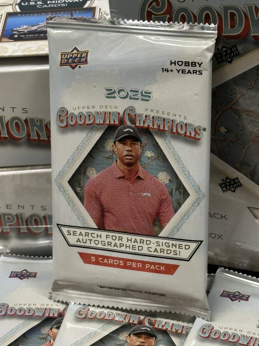 Baseball Cards Plus (@surfcitycards) on Twitter photo New UPPER DECK Release Now Available <a href="/surfcitycards/">Baseball Cards Plus</a> 2025 Goodwin Champions Hobby Box and Packs! New UPPER DECK Release Now Available <a href="/surfcitycards/">Baseball Cards Plus</a> 2025 Goodwin Champions Hobby Box and Packs!