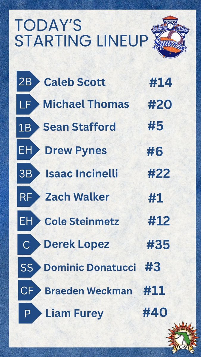 WGsqueeze's tweet image. Tonight’s starting lineup for our final regular season game‼️