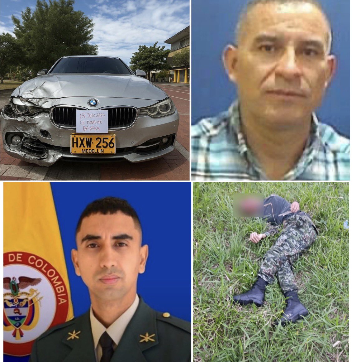 🇨🇴SARGENTO DEL EJÉRCITO NACIONAL DE COLOMBIA🇨🇴 (@sargentochala) on Twitter photo Las sombras que rodean la muerte del sargento segundo Jhon Alexander Osorio Hernández
En la madrugada de este viernes, 18 de julio, el cuerpo sin vida del sargento segundo del Ejército Nacional (<a href="/COL_EJERCITO/">Ejército Nacional de Colombia</a>), Jhon Alexander Osorio Hernández, fue encontrado en la base militar Las sombras que rodean la muerte del sargento segundo Jhon Alexander Osorio Hernández
En la madrugada de este viernes, 18 de julio, el cuerpo sin vida del sargento segundo del Ejército Nacional (<a href="/COL_EJERCITO/">Ejército Nacional de Colombia</a>), Jhon Alexander Osorio Hernández, fue encontrado en la base militar