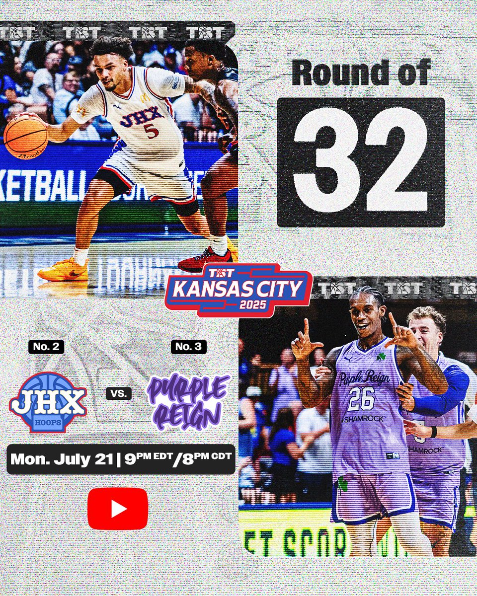 🔴KANSAS ALUMNI

🟣KANSAS STATE ALUMNI

HUGE RIVALRY GAME MONDAY NIGHT AT 8pmCDT!

JHX Hoops vs Purple Reign

You’ll want to be at this one: ticketmaster.com/event/06006297…