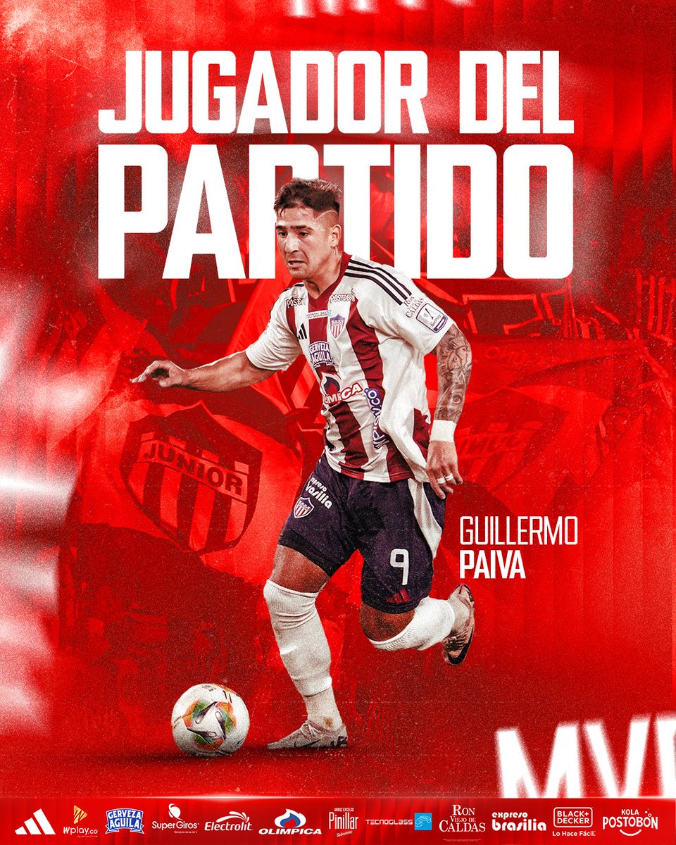 ¡MVP!  🏆
Guillermo Paiva fue elegido como la figura del encuentro de esta tarde.

 #vamosjunior