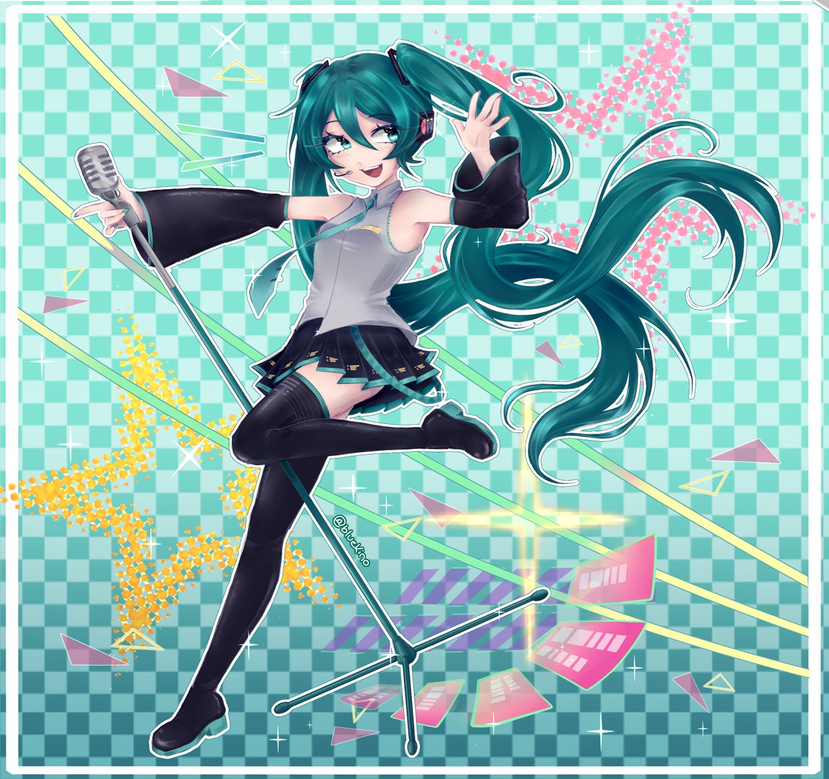 _bluekino's tweet photo. Hatsune Miku v.Project Diva !
#HatsuneMiku #Miku  #初音ミク #ProjectDiva https://t.co/SlL4ueaf1o