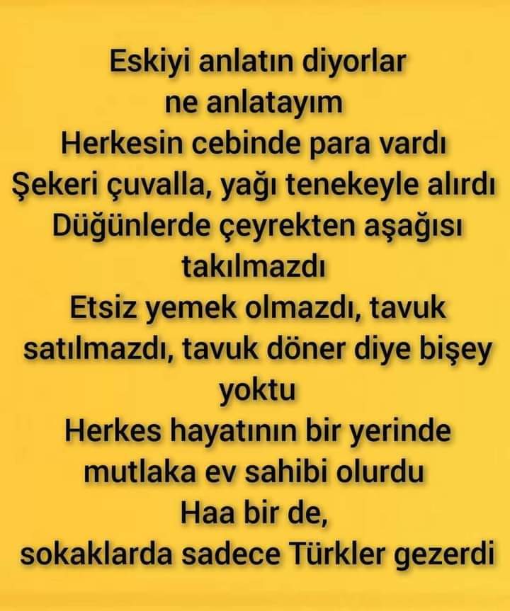 Aynen öyle ve altına imzamı attım.