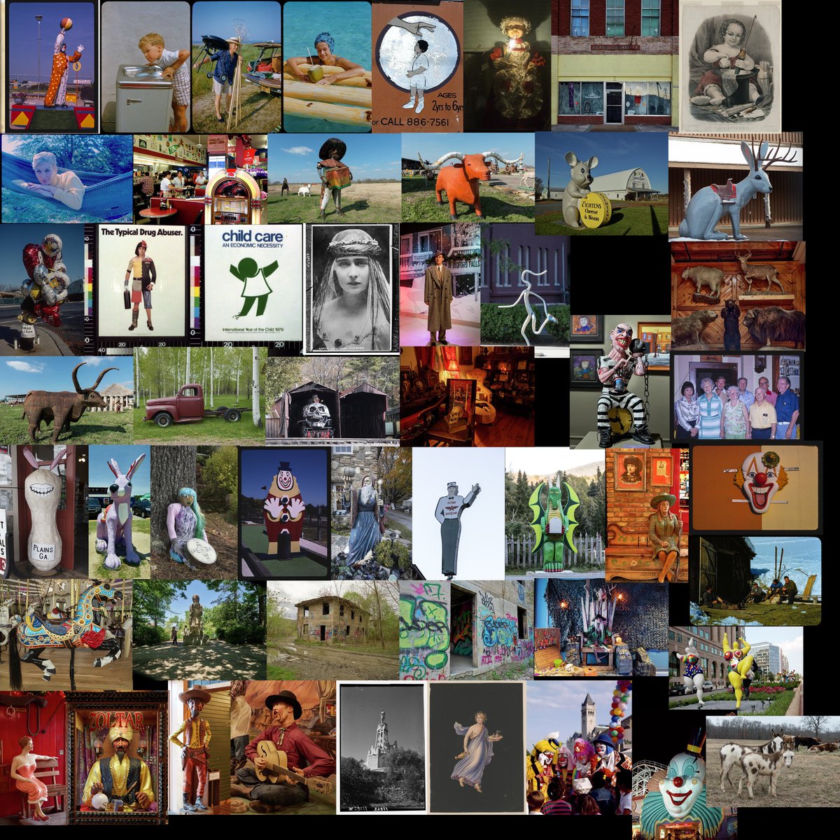 isthisamug's tweet image. I have become fond of the process of creating large textures of many downscaled commons images to sample for environments.