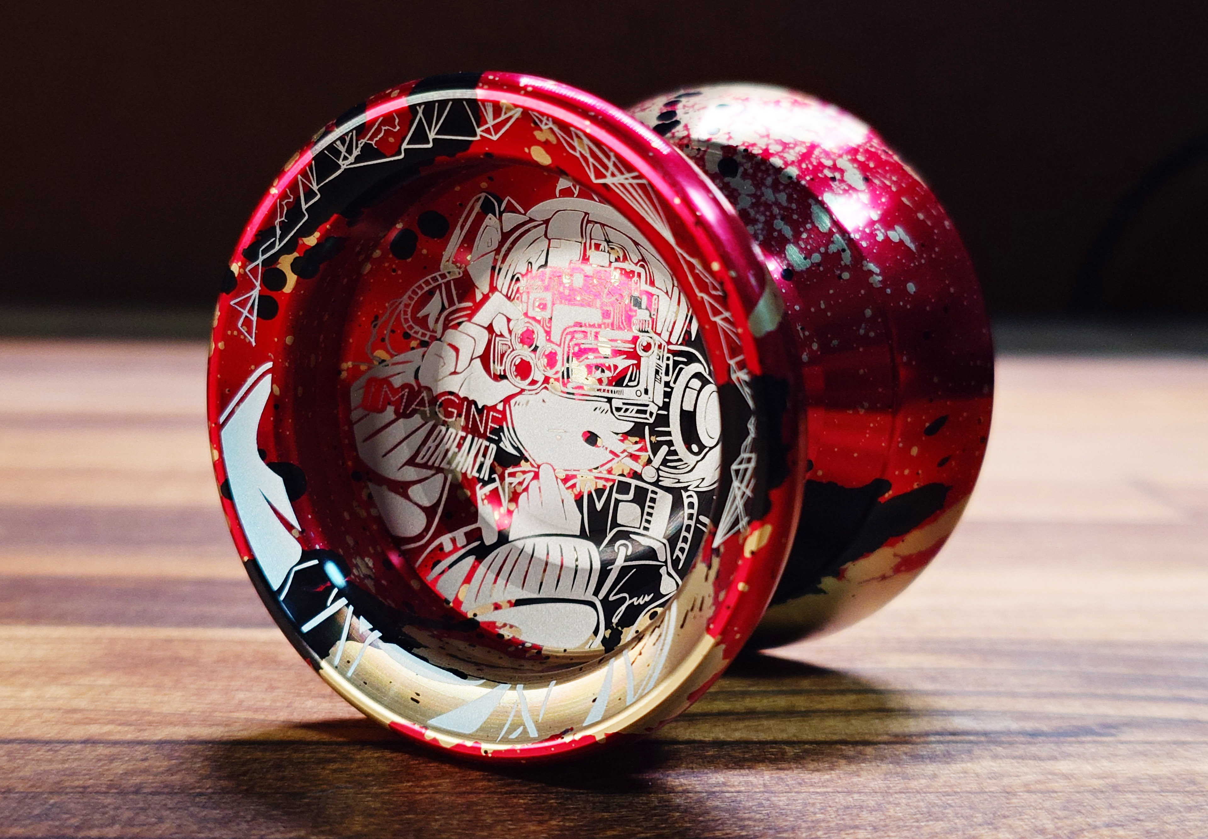 カプレス c3yoyodesign C3yoyodesign Cyber Crash Yo-Yo - High Performance Aluminum
