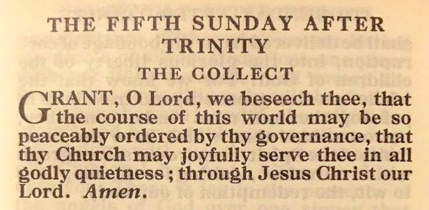 PBS_NSW's tweet image. “…joyfully serve thee in all godly quietness…” The Fifth Sunday after Trinity | The Collect #BCP