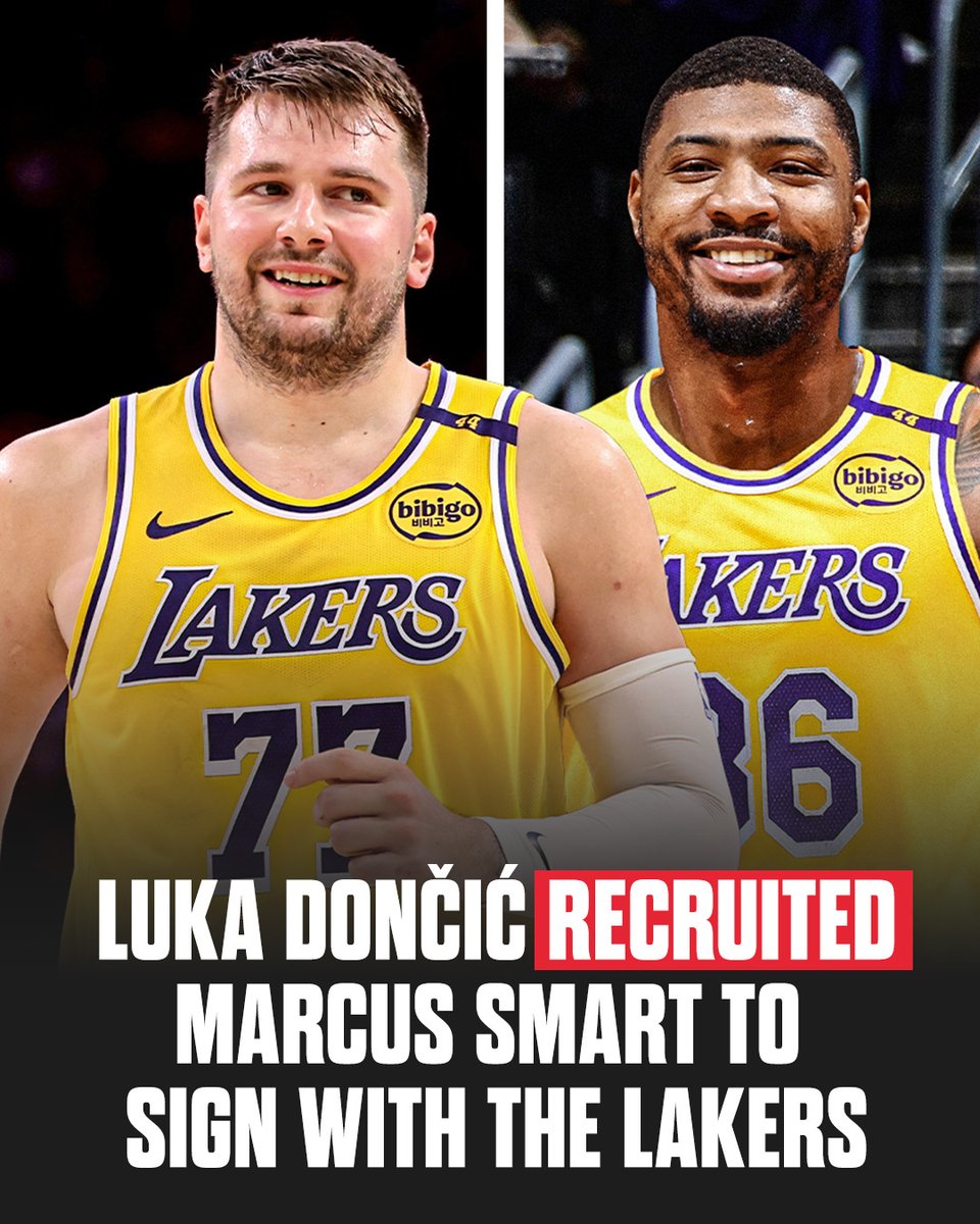 Luka is helping the Lakers build a squad 💪 (via <a href="/ShamsCharania/">Shams Charania</a>)