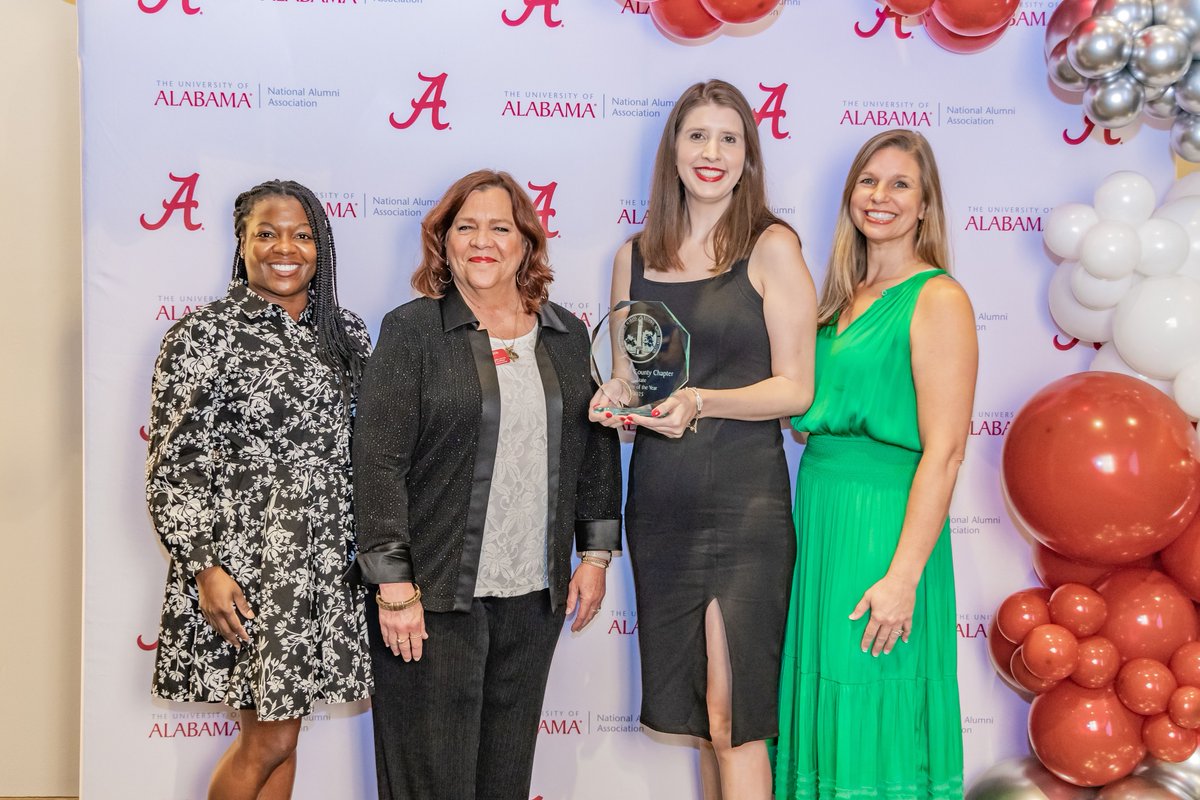 UAAlumniAssoc's tweet image. Congrats to the 2025 NAA Chapter Award Winners!
In-State Chapter of the Year: Tuscaloosa County
Out-of-State Chapter of the Year: Cincinnati, OH
Emerging Chapter of the Year: Kansas City, MO
Event of the Year: Jackson County Roll Tide BBQ
Volunteer of the Year: Michael Coleman
