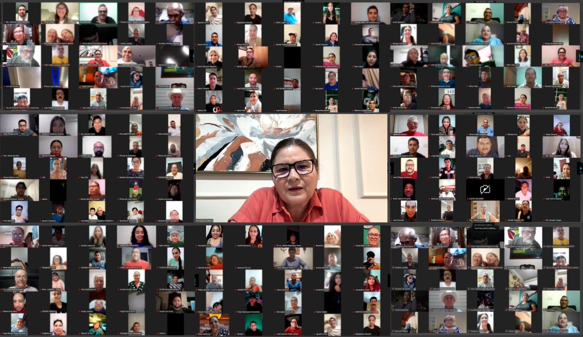 imeldacastromx's tweet image. ¡Muchas gracias a todas y a todos!
Este viernes la #AsambleaInformativa vía @Zoom de las #VoceríasDigitalesPorLaPaz estuvo muy concurrida y sobre todo con mucho interés en los distintos temas del @senadomexicano y los gobiernos de la #4T. Sigamos haciendo historia y defendamos…