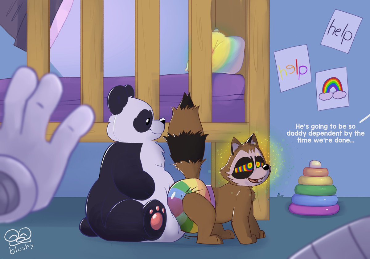 "Just lay down and leave your thoughts... yeah... you are doing great!"

"In no time Rocket's mind will be fully submissive~"

Any thoughts on this new reformatory prison? We'll renew any criminals~...

Commission for <a href="/the_oreo_prince/">Oreo</a>