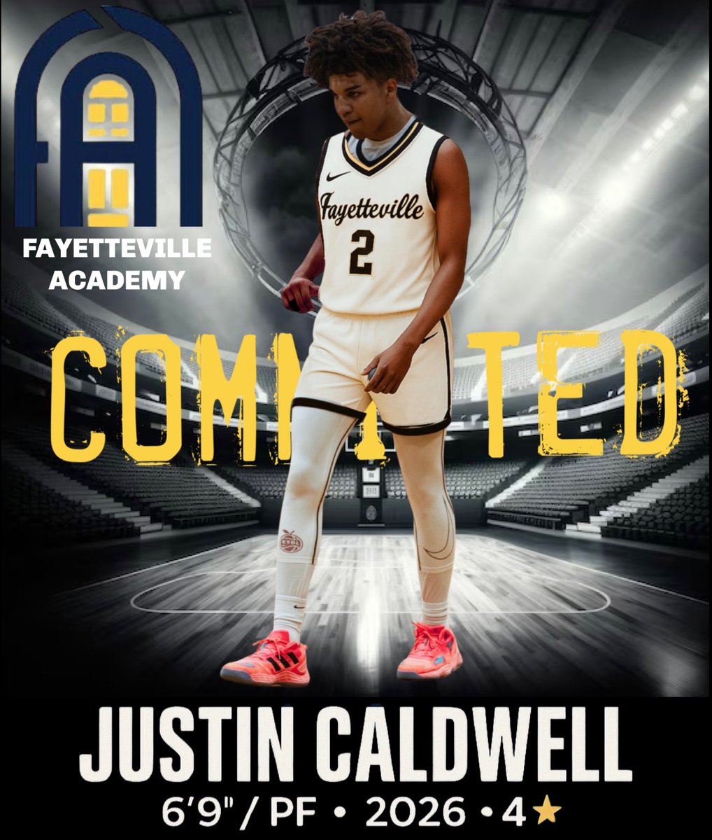 After long and careful consideration with my family, I am very excited to announce I will be continuing my High School Basketball Career at Fayetteville Academy! Im looking very forward to getting better, and playing under Coach Walcott a beyond ready for this upcoming season! 🙏🏽