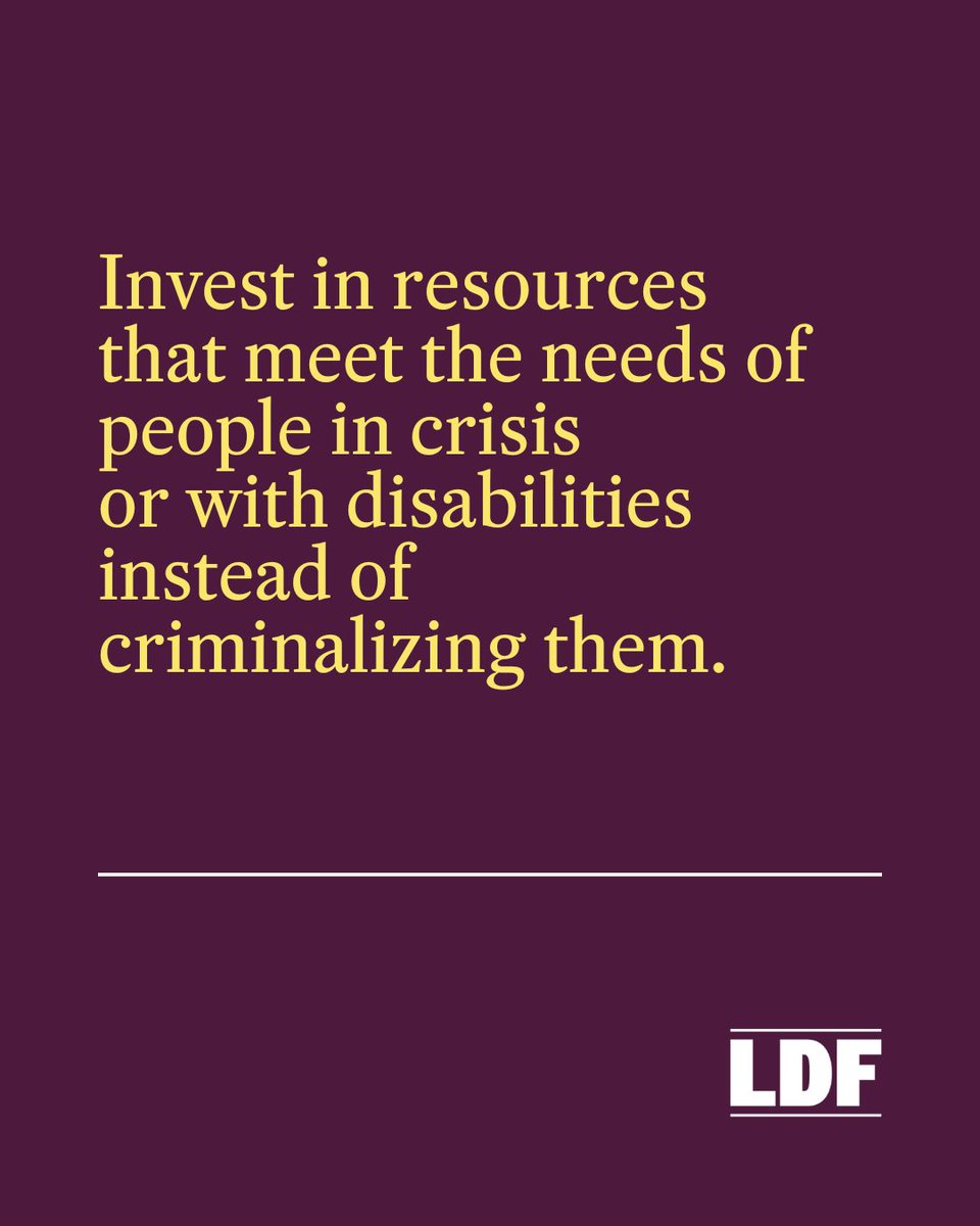All Black people, including those with mental health disabilities, should have access to services that will help them thrive.

It’s time for communities to invest in resources that prevent police violence and keep Black people with disabilities safe and supported.