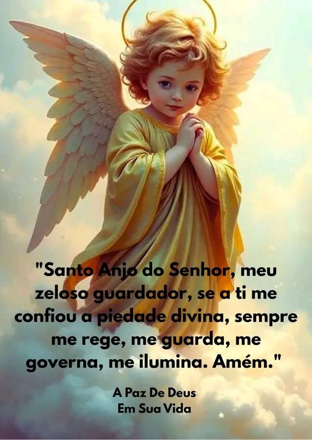 Que a benção de São Miguel esteja convosco!
 Amém😇🙏👏