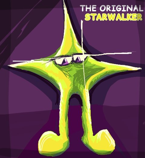 choclero41's tweet image. THE ORIGINAL
STARWALKER
#DELTARUNE #deltarunefanart #Starwalker