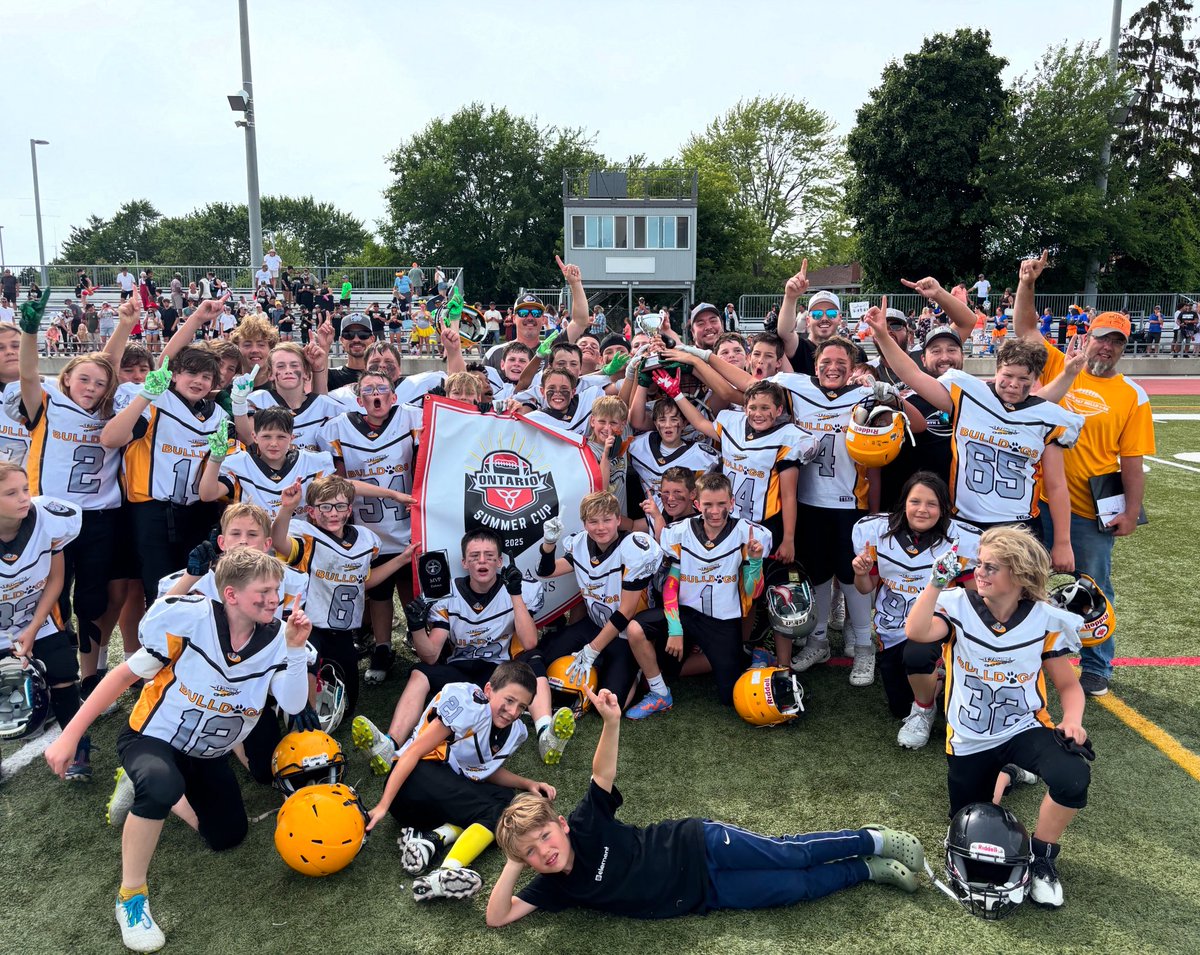519 Sports Online (@519sportsonline) on Twitter photo The North Bay Bulldogs bring home the U12 Single A Cup title this afternoon in Brantford! The Bulldogs defeat Sarnia 24-16 in the championship game. Full recap to come on 519! #LocalSports #OSFL #519Football <a href="/OSFL_Official/">OSFL_Official</a> <a href="/FootballOntario/">Football Ontario</a> <a href="/BisonsFootball/">Bisons Football</a> The North Bay Bulldogs bring home the U12 Single A Cup title this afternoon in Brantford! The Bulldogs defeat Sarnia 24-16 in the championship game. Full recap to come on 519! #LocalSports #OSFL #519Football <a href="/OSFL_Official/">OSFL_Official</a> <a href="/FootballOntario/">Football Ontario</a> <a href="/BisonsFootball/">Bisons Football</a>