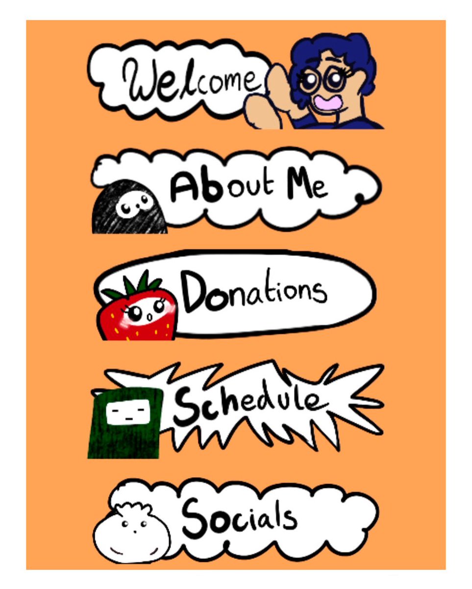 I’m streaming on twitch now every Tuesday and Wednesday at 9:30 BST and so I thought I should make my channel page more professional with these beautiful panels. Come and join me for Comix, art and shenanigans.
twitch.tv/nancyartmusic