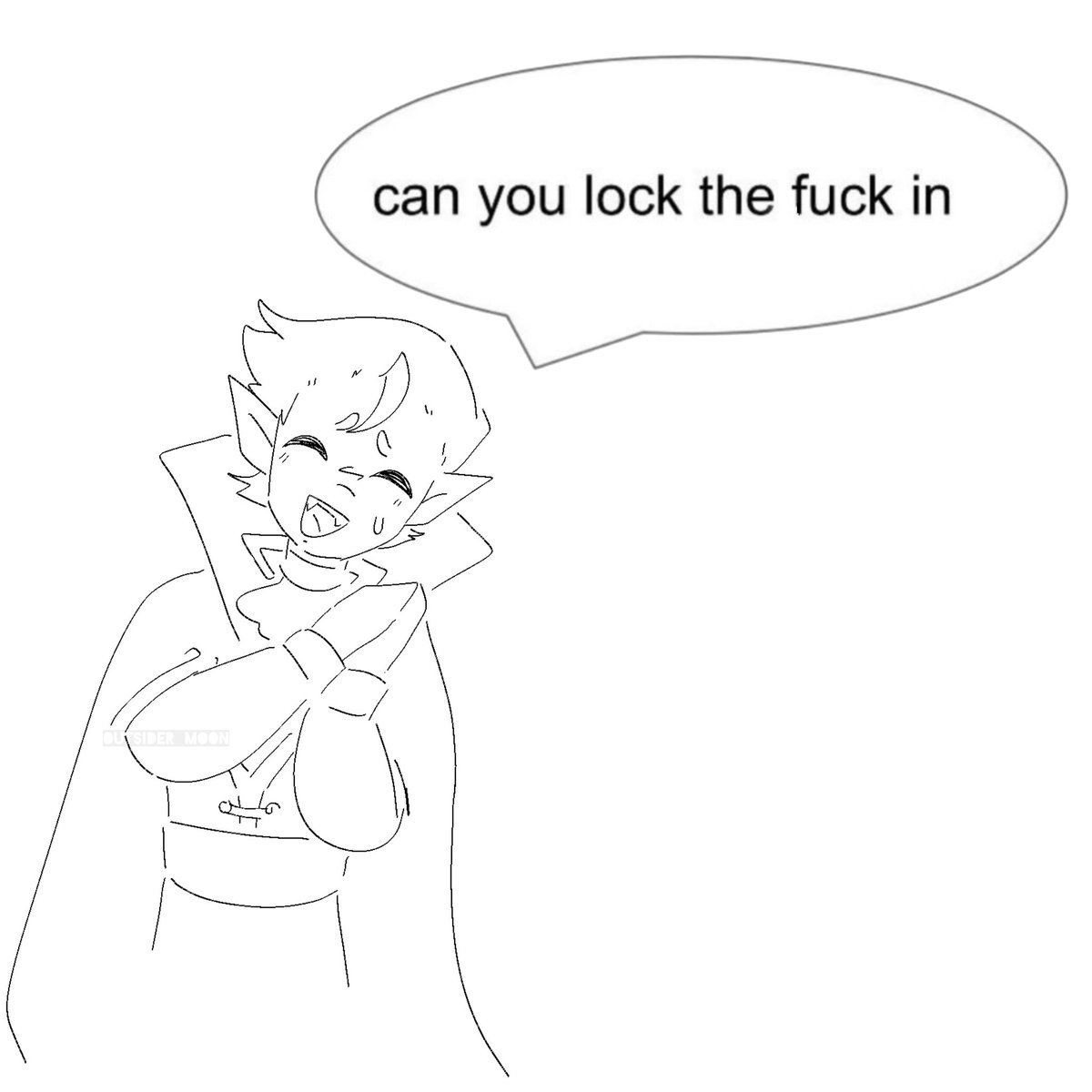outsider_moon's tweet image. wish i could say i doodled these to help me lock in maybe to draw judgement or something but i didn’t #jrwifanart