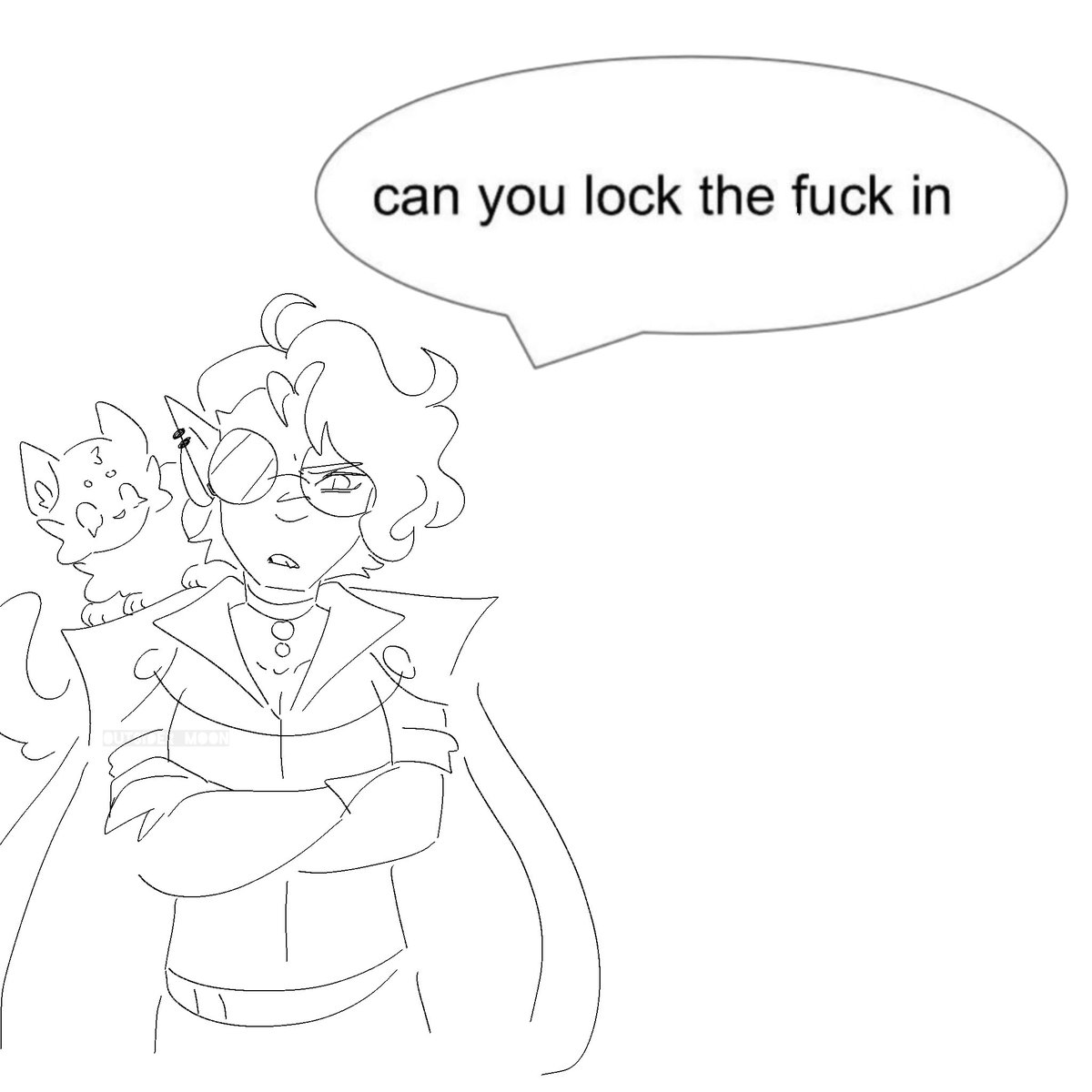 outsider_moon's tweet image. wish i could say i doodled these to help me lock in maybe to draw judgement or something but i didn’t #jrwifanart