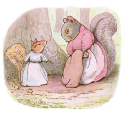BtrixPotter's tweet image. Goody and Mrs. Hackee wikiart.org/en/beatrix-pot…