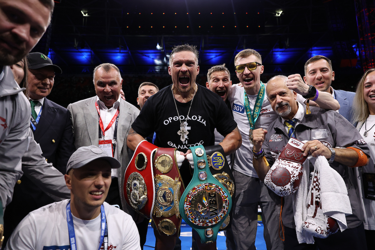 PRProSanDiego's tweet image. #AndTheNew undisputed heavyweight champion. @usykaa #UsykDubois2 @NYFights