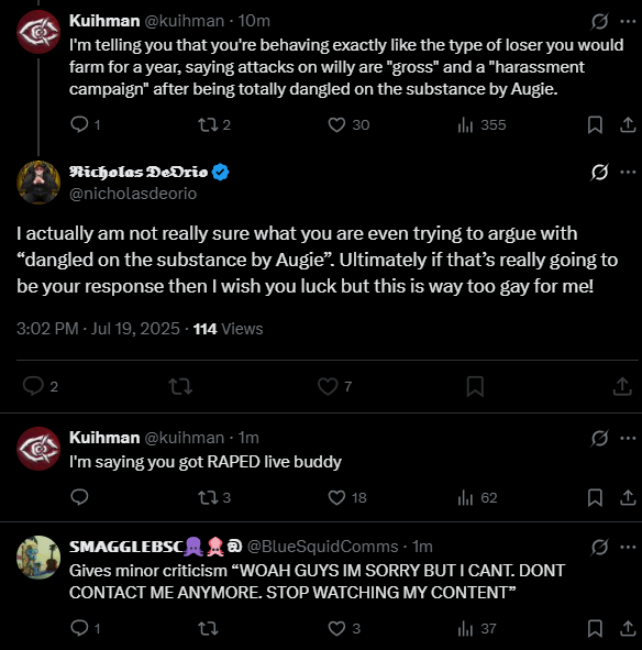 LumpyWilly_'s tweet image. TOTAL NICK DEATH!!!! IMAGINE BEING RAPED THIS HARD YOU RUN FROM A TWITTER CONVO HAHAHAHAHHAHAHA