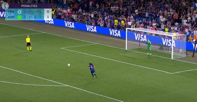 RedSmky's tweet image. Elle s’est peut être pris pour Ronaldinho sur FIFA 08 on sait pas #FRAALL