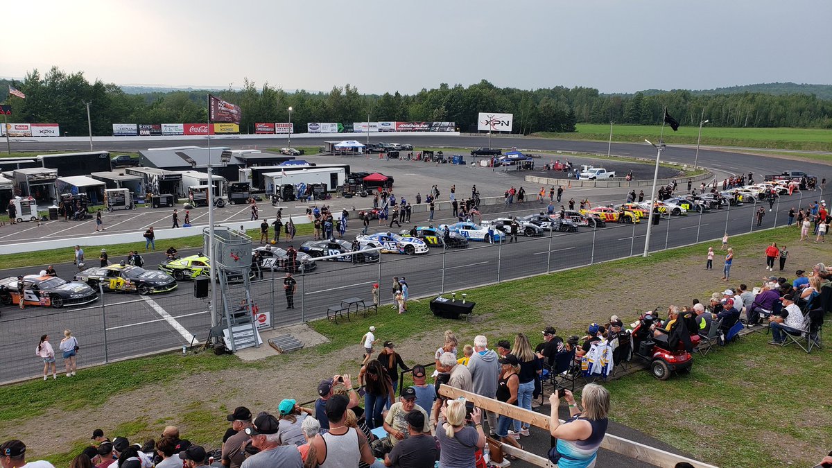 37 <a href="/ACTTour/">American-Canadian Tour</a> Late Models, all the colors of the rainbow 🌈!  Can-Am 200 next on <a href="/RacingAmerica/">Racing America</a>! 🇨🇦🇺🇲