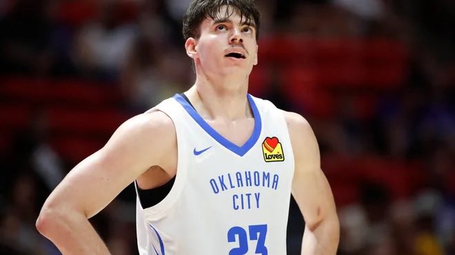 ThunderLead's tweet image. Ajay Mitchell and Nikola Topic will not play the rest of the Summer.
Brooks Barnhizer and Co. will take reign in route to a potential championship.
