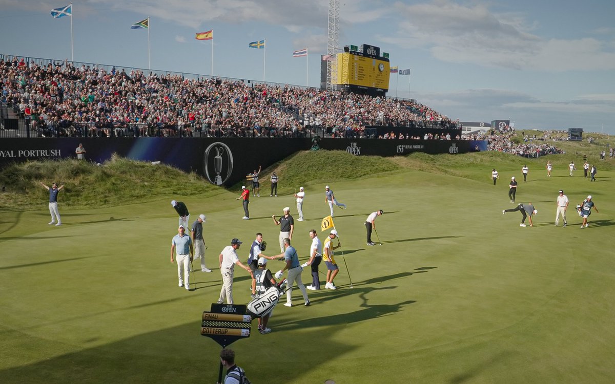 On this hallowed green, only one will hole the winning putt.

The Champion Golfer of the Year awaits.