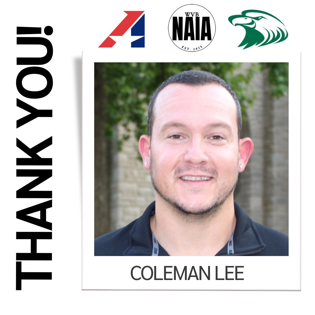 NAIAwvb's tweet image. Just wrapped up Episode 4 of Coaches Corner with @cmueagles Head Coach Coleman Lee. Dropping tomorrow โ Coach Lee dives into team identity, the recruiting process, and why itโs about more than just volleyball.
#NAIAvolleyreport | #NAIAwvb