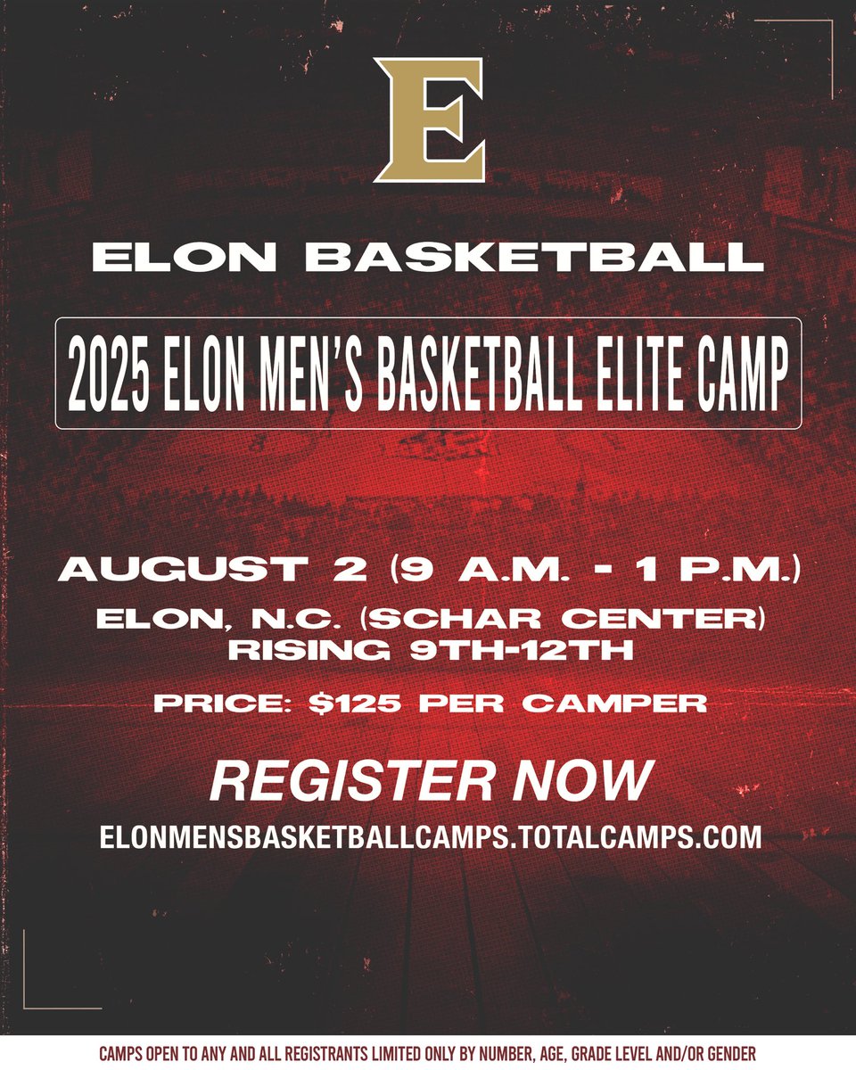 ElonMBasketball's tweet image. 🚨Sign Up For Our Elite Camp Today!🚨
bit.ly/4ktBcwp
#phoenixrising #SALT