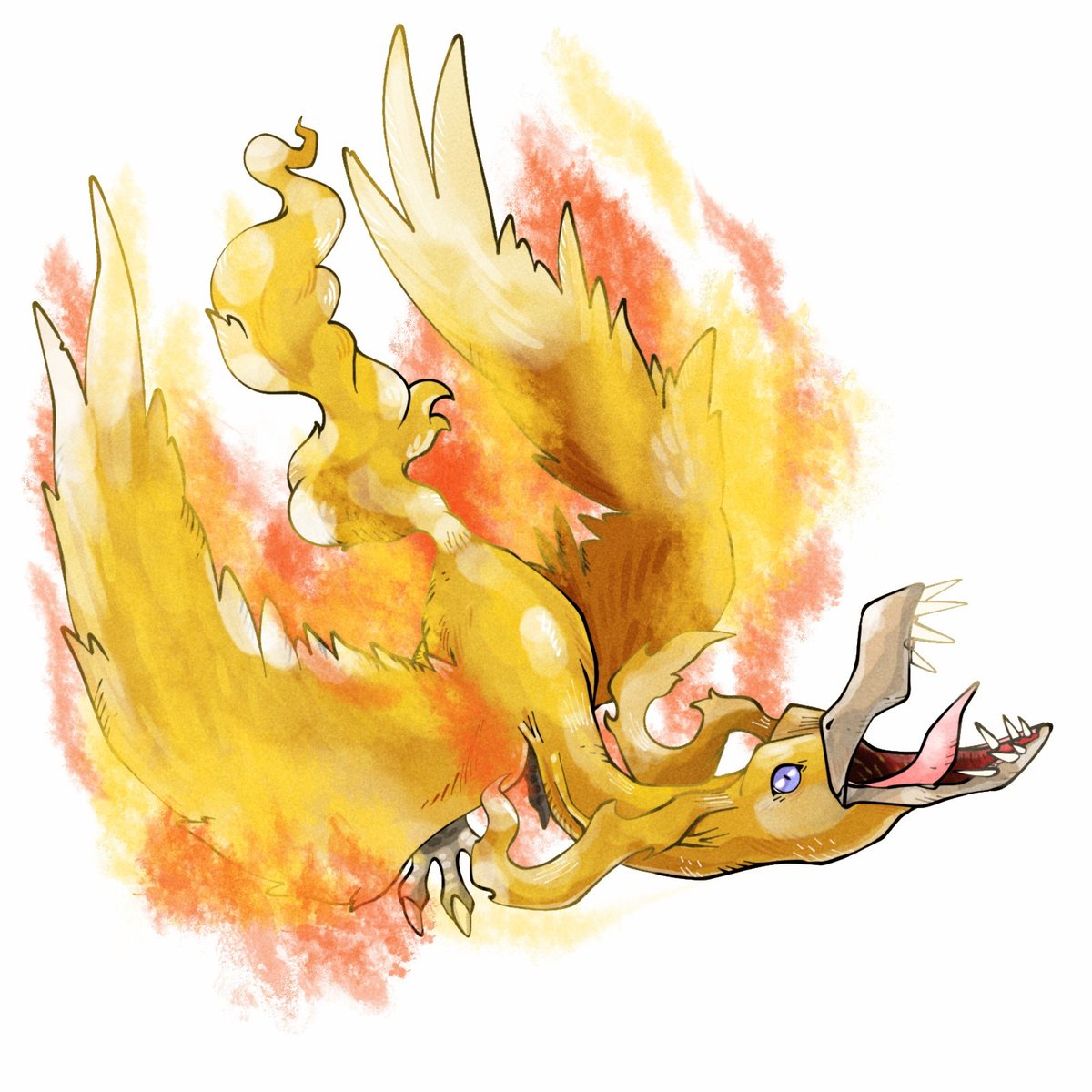 Weirdomonok's tweet image. Birdramon
#Digimon #Birdramon