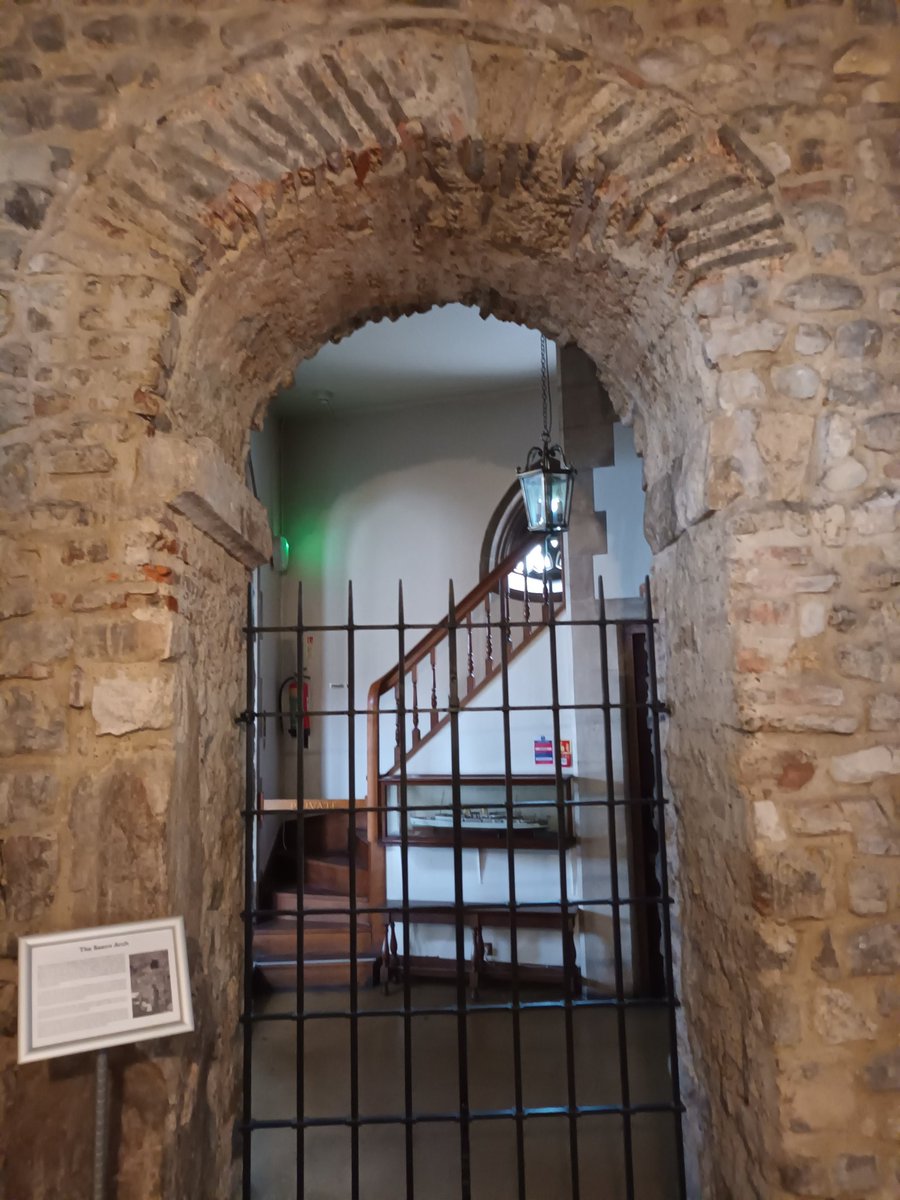 The saxon arch at All Hallows by the Tower of London