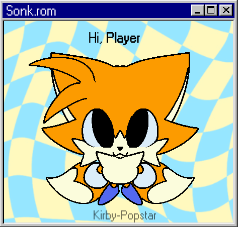 Kirby_Popstar_'s tweet image. Tales WHAT ARE DOING ON MY PC!?
#SonkRom