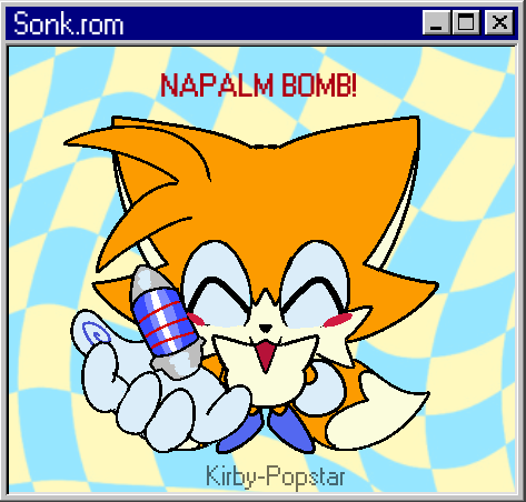 Kirby_Popstar_'s tweet image. Tales WHAT ARE DOING ON MY PC!?
#SonkRom