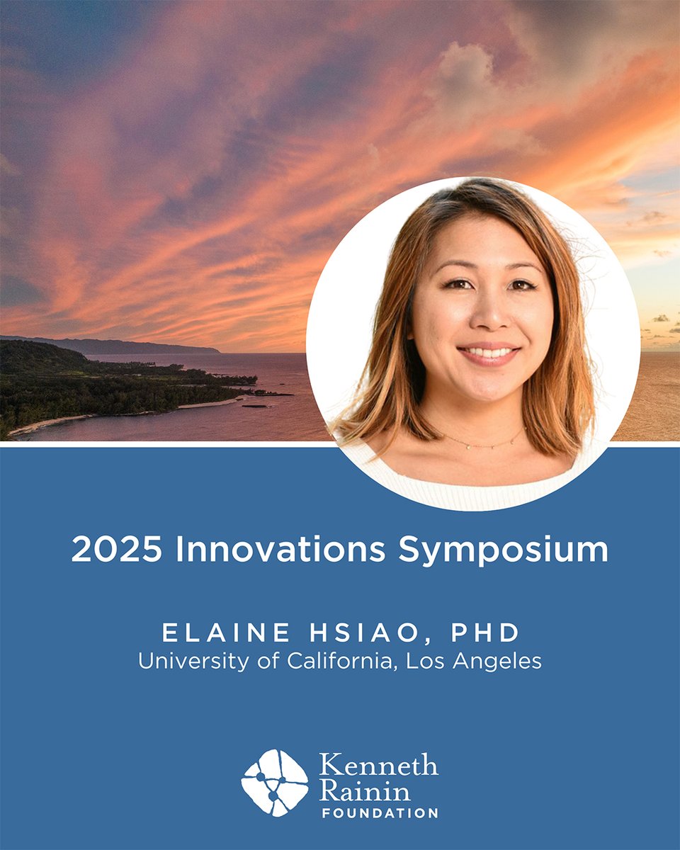 KR_Foundation's tweet image. Dr. Elaine Hsiao (@pipethero) of @UCLAHealth is presenting on uncovering mechanisms for microbiome interactions with the nervous system. #InnovationsSymposium2025