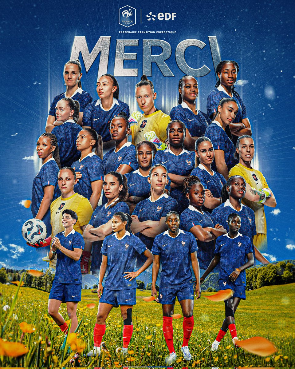 EDF_Foot's tweet image. Fin de parcours pour nos Bleues, qui s'inclinent en ¼ de finale face à l’Allemagne 🇫🇷
Un grand merci pour les émotions partagées tout au long de la compétition 🙌 #EDFFoot #DLDDec
