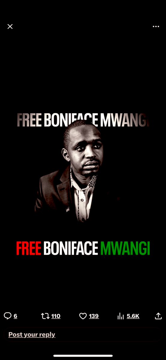 kimathihiram's tweet image. # you may arrest Bonface but you can’t arrest the movement