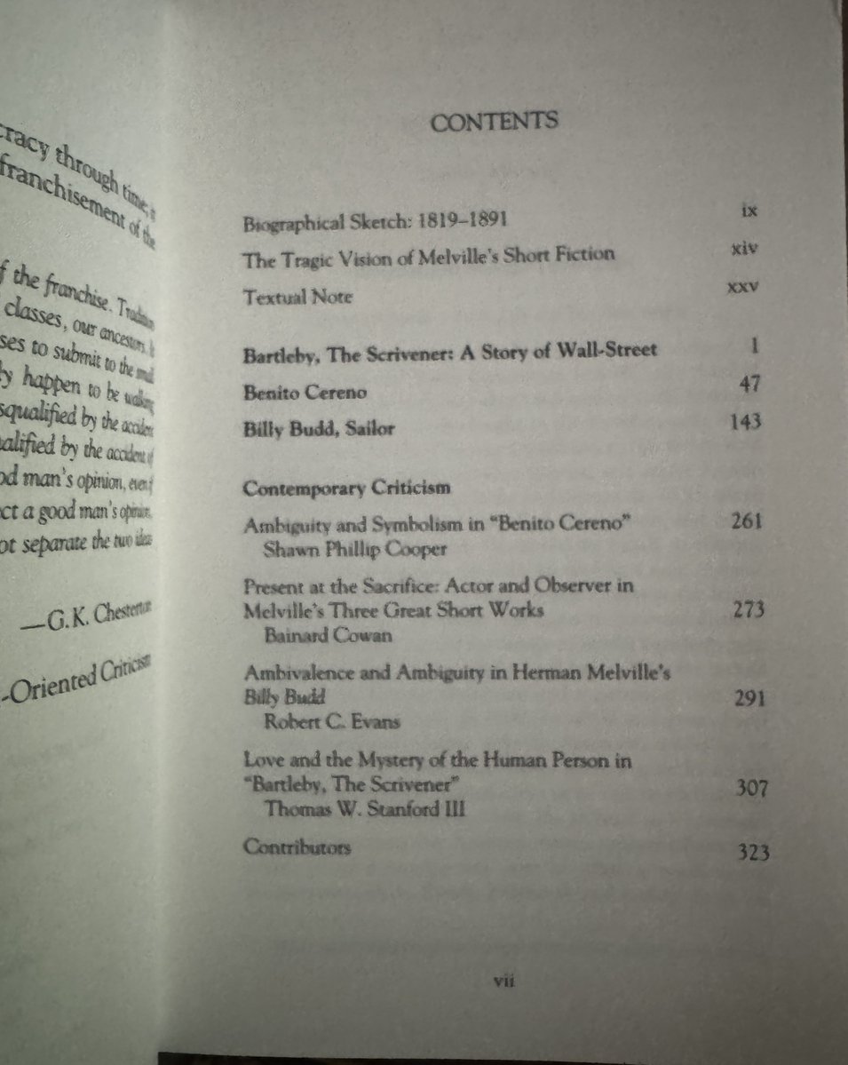 Prof_Cooper's tweet image. Out now, the Ignatius Critical Editions volume on Melville's short fiction, featuring my chapter on ambiguity and symbolism in Benito Cereno.
