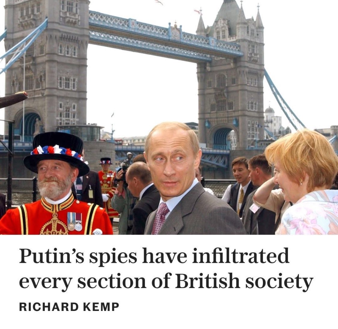 NinaByzantina's tweet image. How I know this is utter bullshit is that for all the apparent infiltration of “every section of British society,” these Russian spies have delivered zero results! 🤣 Has anything in the UK’s Russian foreign policy changed? If anything, it became worse!