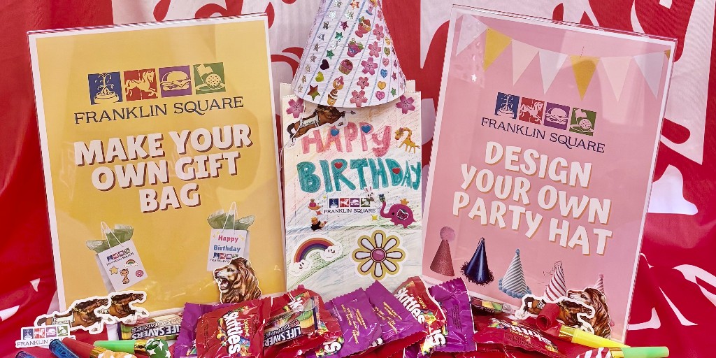 #FranklinSquare turns 19—come celebrate with free carousel rides for the first 100 guests, bubbles, #BenFranklin, and a dazzling fountain show. Join us Saturday, July 26 from 10AM–12PM, and don’t forget to play a round of mini golf!

#HappyBirthday #PhillyEvents #VisitPhilly