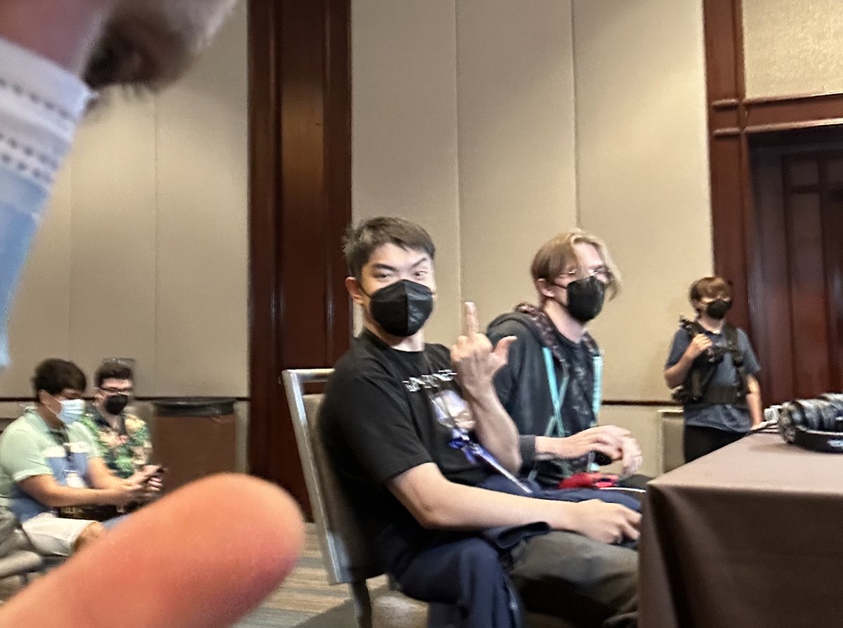Villains in their natural habitat.