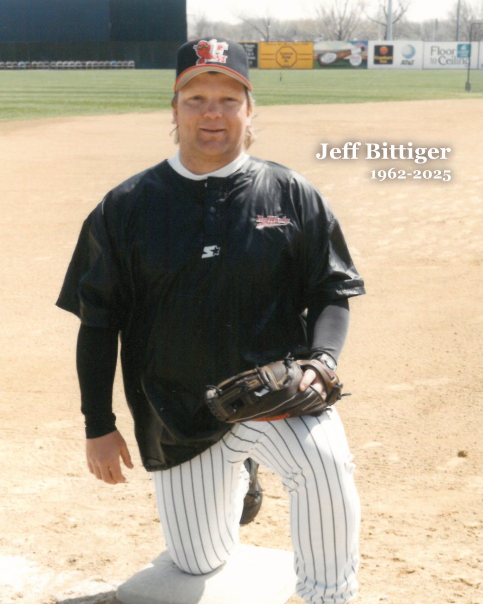 The Fargo-Moorhead RedHawks are saddened to announce that longtime pitcher, coach and front office staff member Jeff Bittiger passed away Saturday at his home in Pennsylvania after a private battle with cancer. He was 63.

Bitt will be remembered for his determination on and off