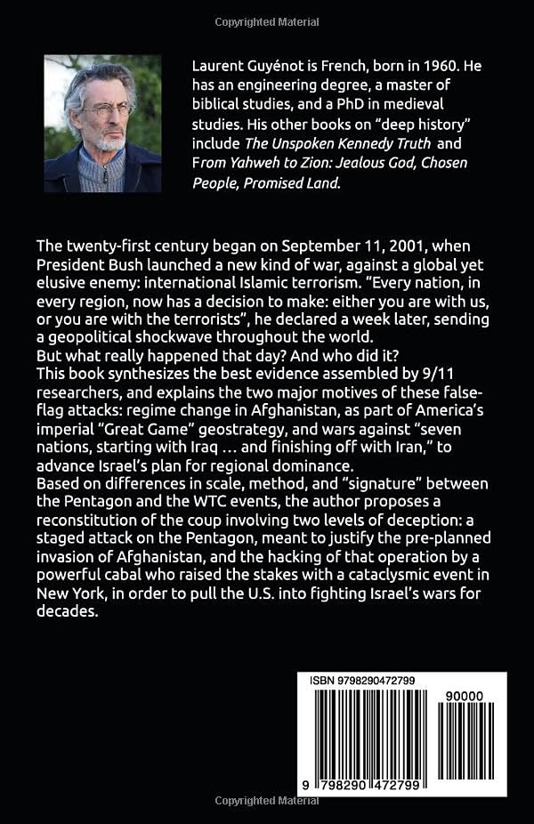 I've just released my new book. A companion to my film "9/11 and Israel's Great Game", with the most essential information and sources, and a thesis combining "inside job" and "Israeli job".     amazon.com/dp/B0FJ6BG34L/…